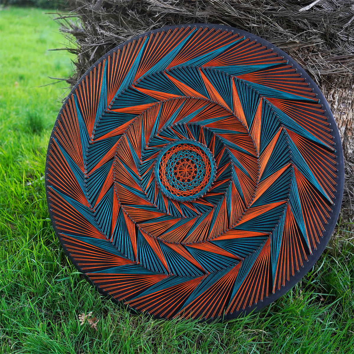 Circle string art

